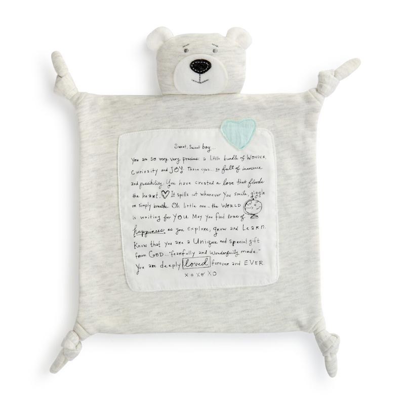 Demdaco Sweet Boy Blue Blanket