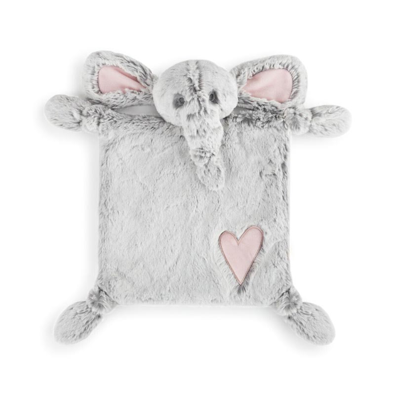 Demdaco Luxurious Elephant Blanket, Pink