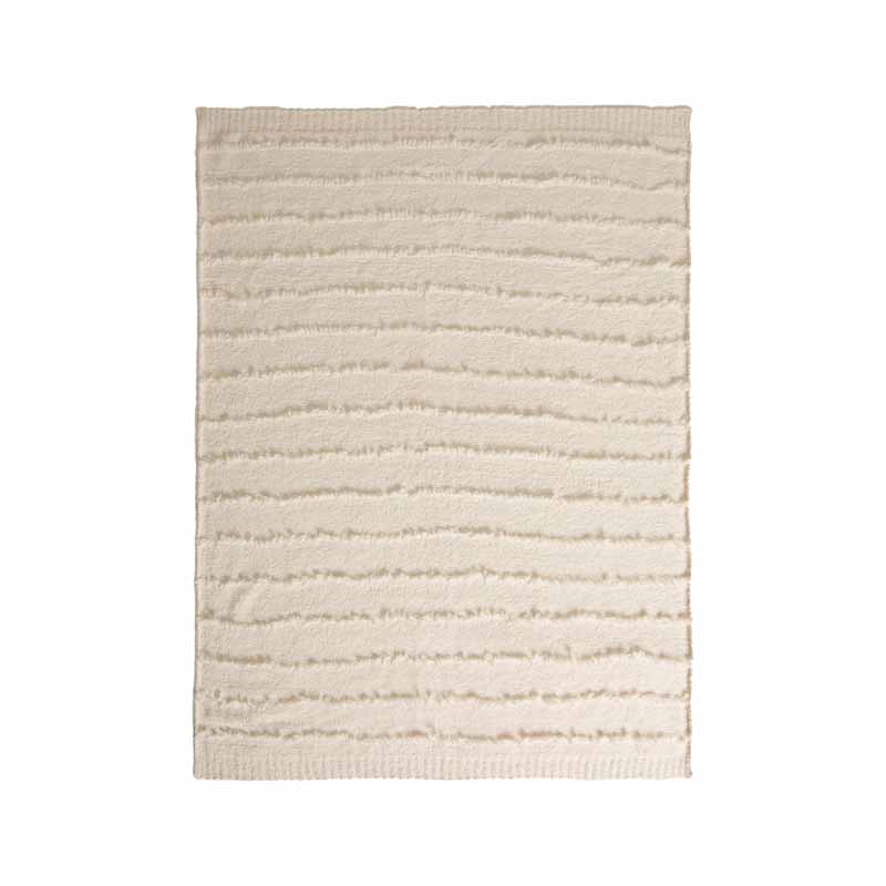 Barefoot Dreams CozyChic Placed Fringe Blanket