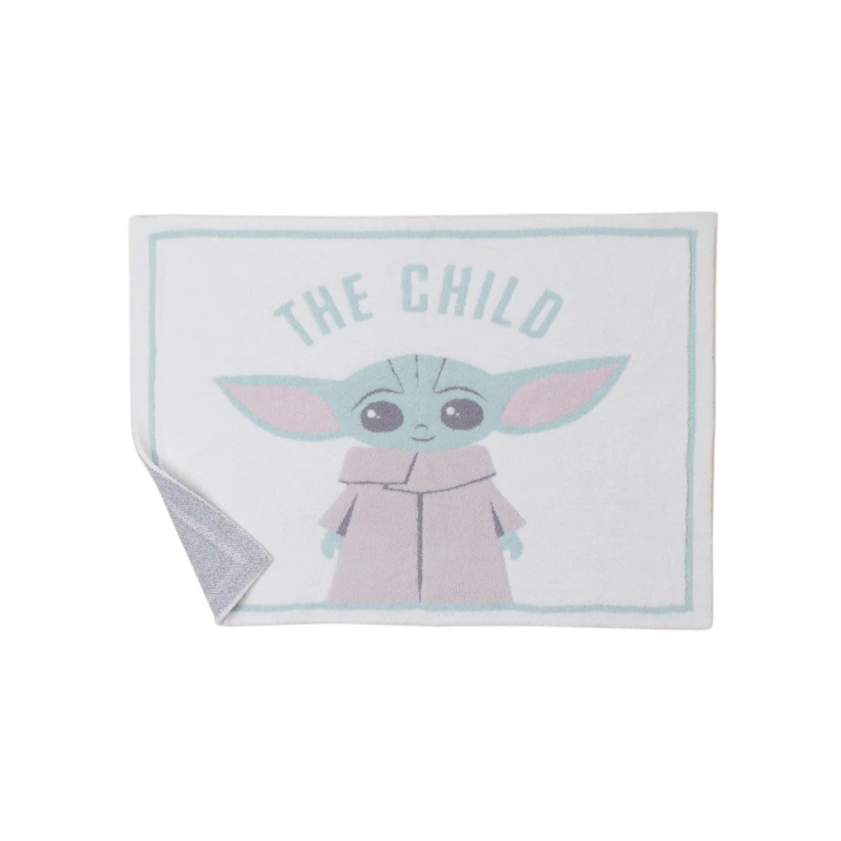 Barefoot Dreams CozyChic Grogu Stroller Blanket