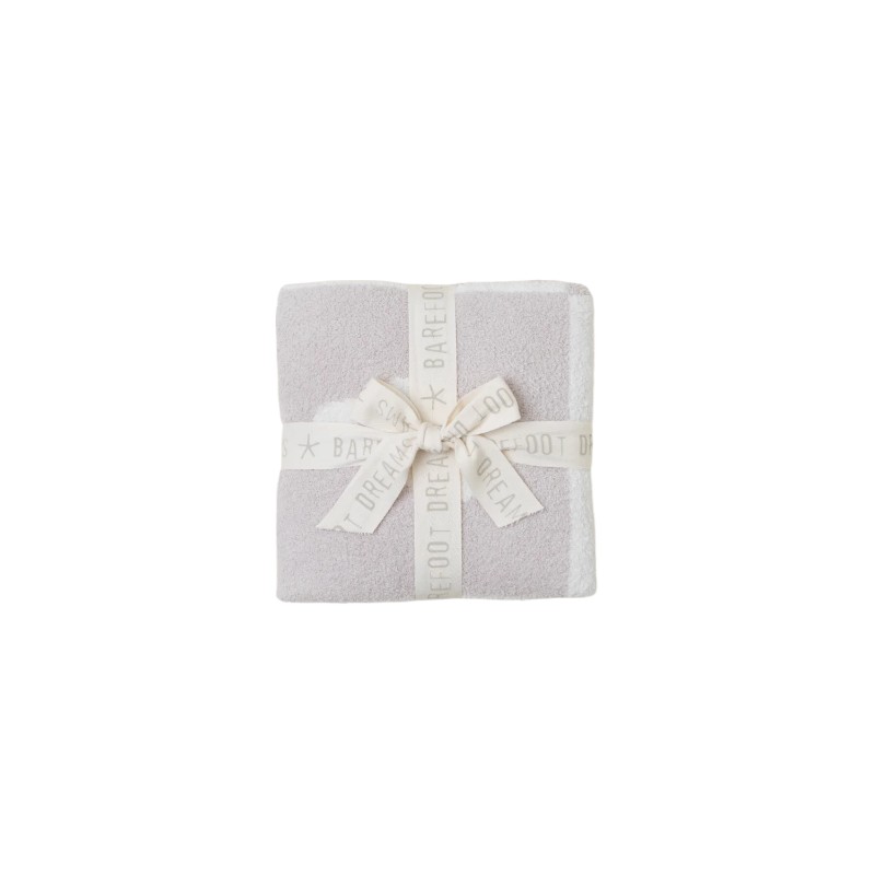 Barefoot Dreams Cozychic Receiving Baby Blanket, Ombre Stone