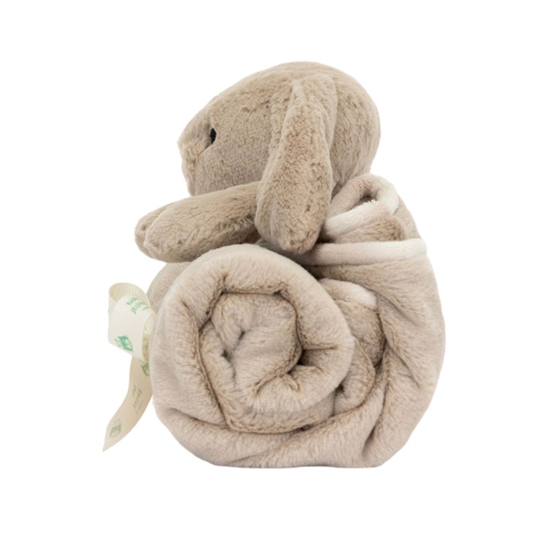Jellycat Bashful Bunny Blankie, Beige
