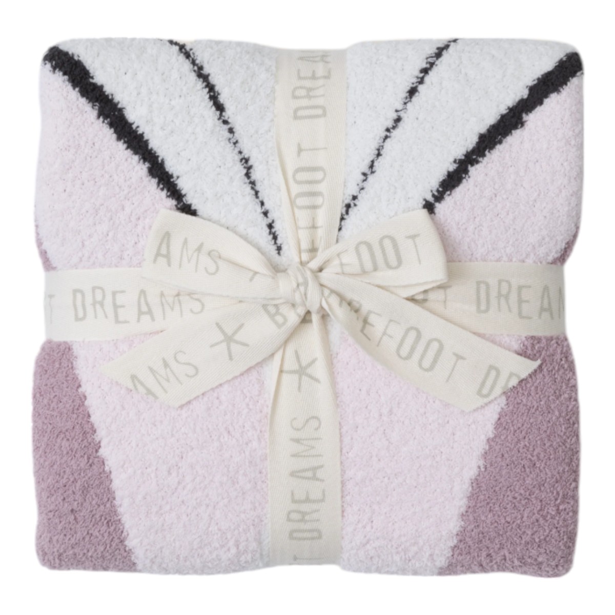 Barefoot Dreams CozyChic Abstract Butterfly Stroller Blanket, Petal Multicolor
