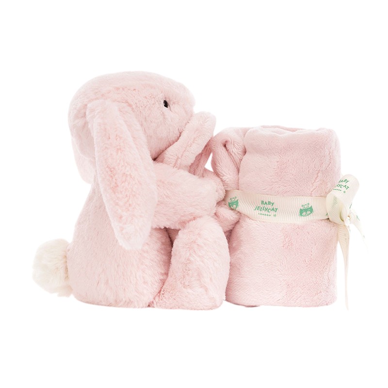 Jellycat Bashful Bunny Soother, Pink