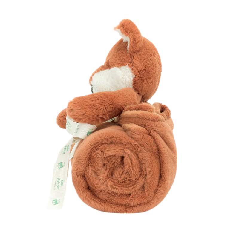 Jellycat Bashful Fox Cub Blankie