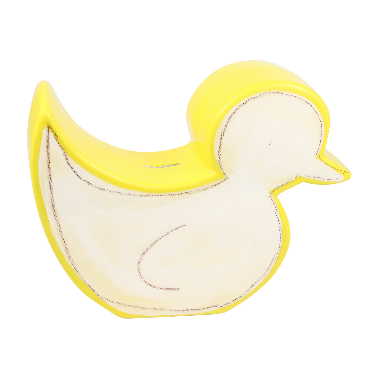 Alex Marshall Studios Yellow Duck Character Coin Bank