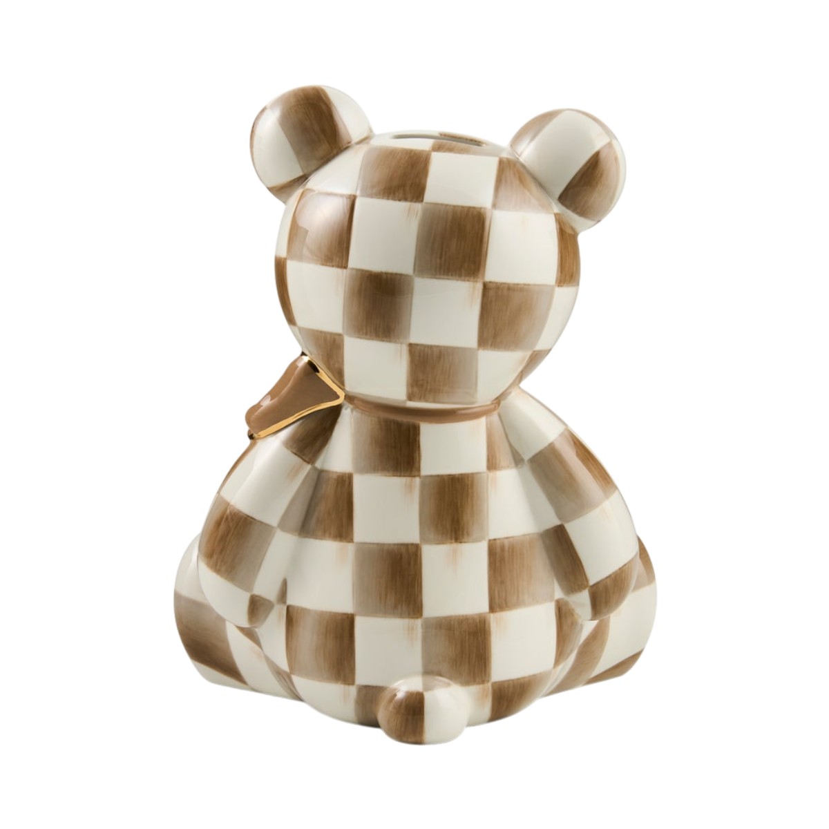 MacKenzie-Childs Bear Bank, Mocha