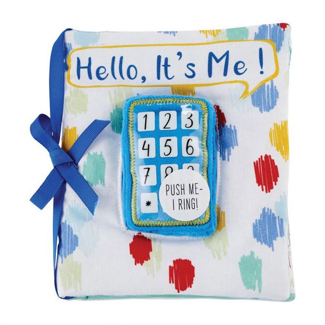 Mud Pie Phone Book, Blue
