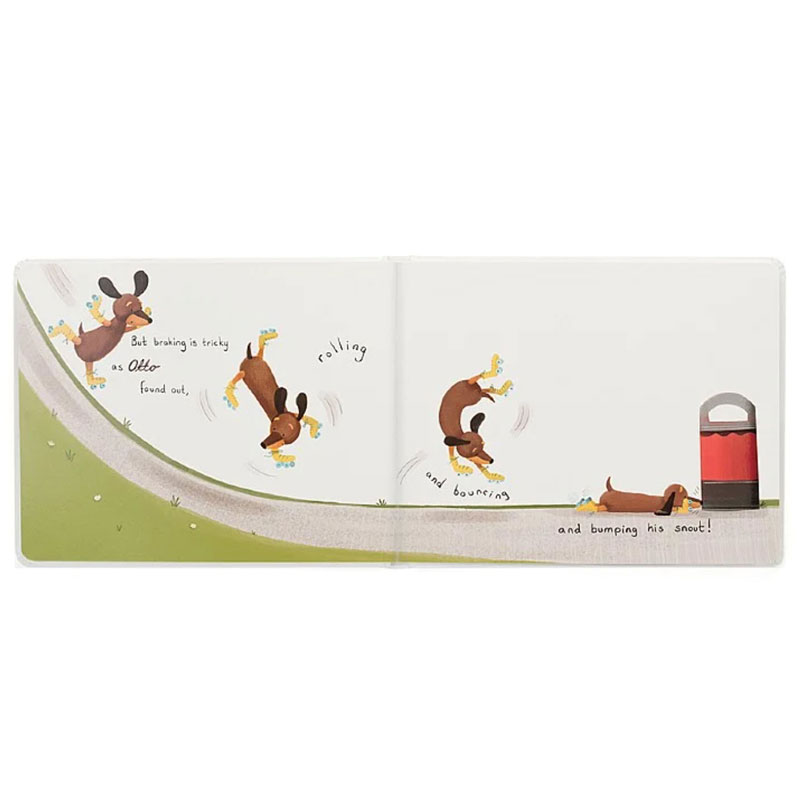 Jellycat Otto The Loyal Long Dog Book