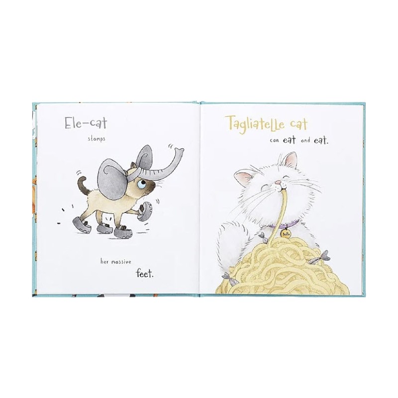 Jellycat All Kinds Of Cats Book
