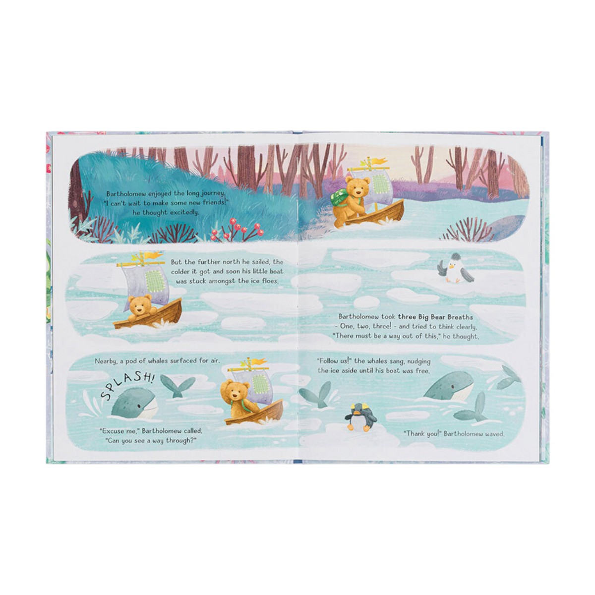 Jellycat Bartholomew Bear And The Snow Giants Book
