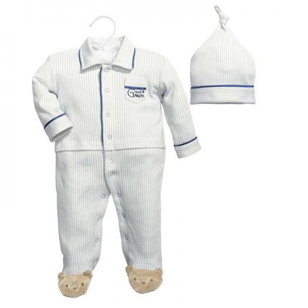C.R. Gibson Baby Dumpling Hush Little Baby Boy Sleep & Play Set, 36