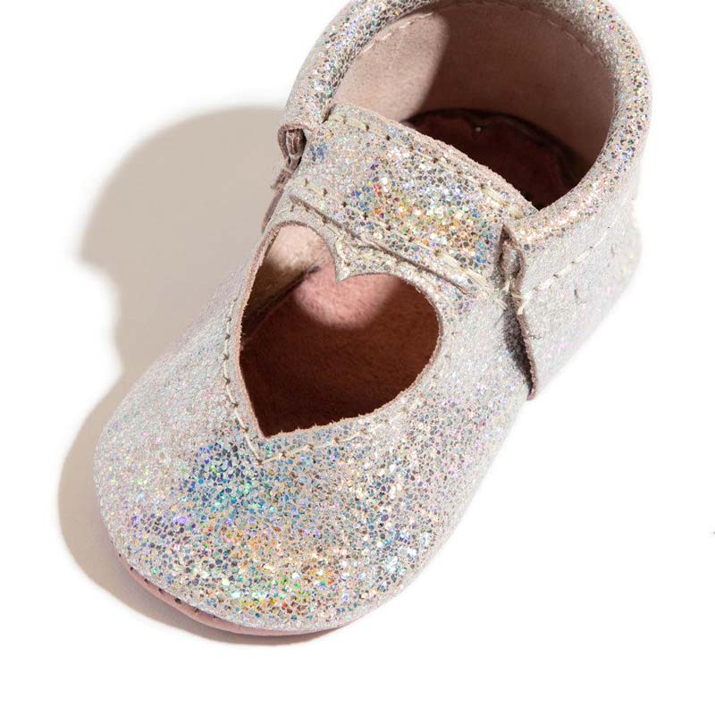 Freshly Picked Sweetheart Ballet Flat Mini Sole, Rose Quartz Size 3