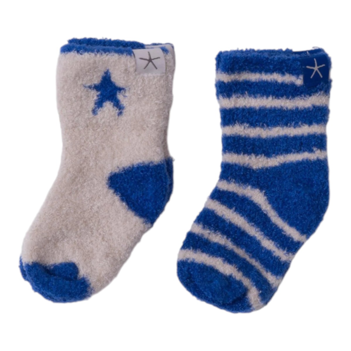 Barefoot Dreams CozyChic Lite Cosmo Sock Set, Cobalt Multicolored