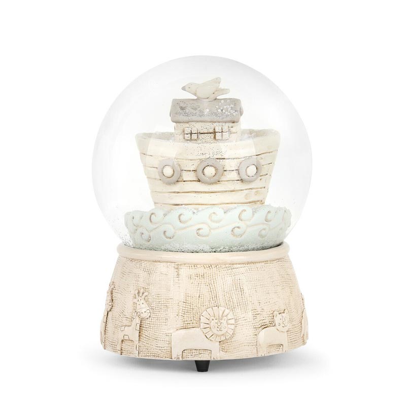 Demdaco Noah's Ark Musical Snow Globe