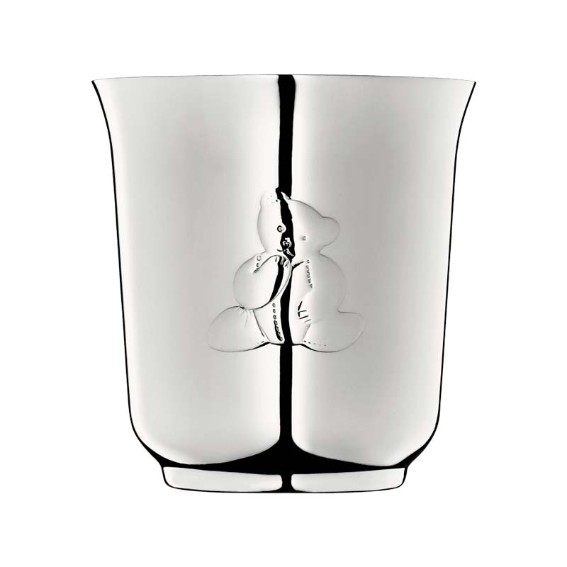 Christofle Charlie Bear Silver Plated Baby Cup
