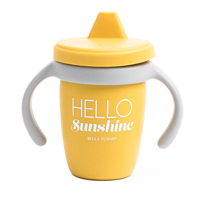 Bella Tunno Yellow Sunshine Happy Sippy Cup