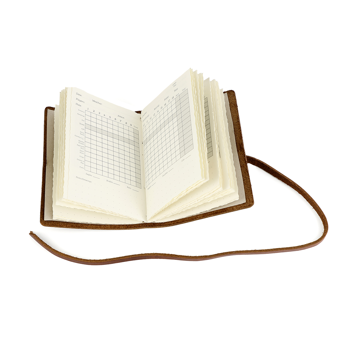 Rustico Golf Log and Journal with Berkshire Hathaway Logo