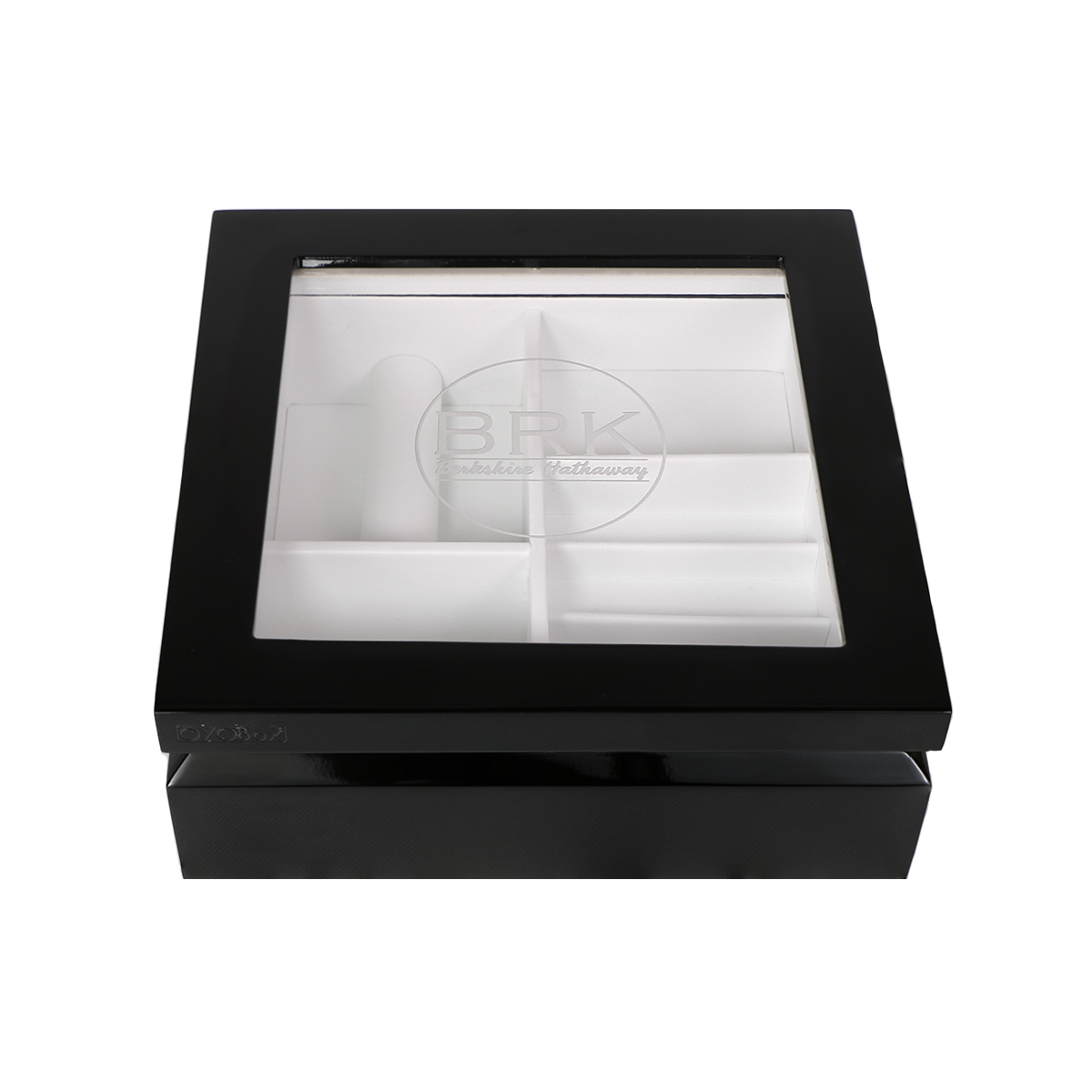 OYOBox Black Jewelry Box with Berkshire Hathaway Logo