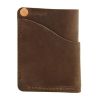 BRK Brown Leather Wallet by Rustico