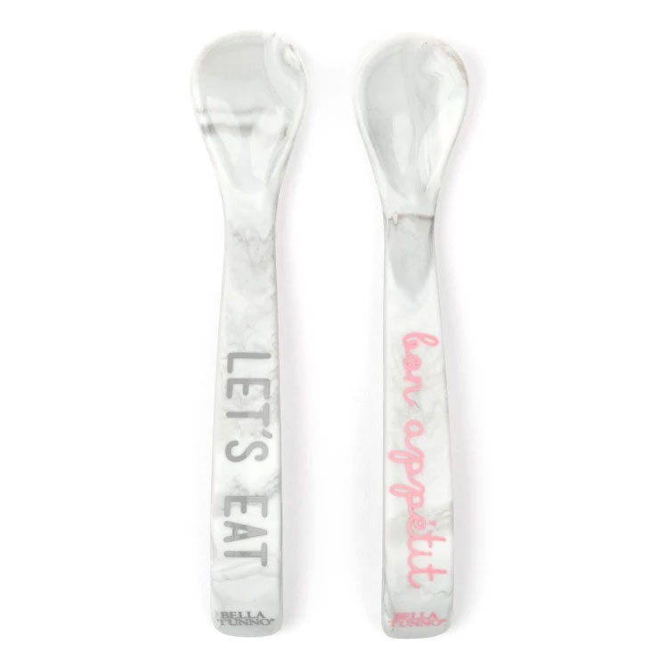 Bella Tunno Eat and Bon Appetit Spoon, Set of 2