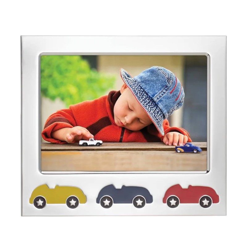 Reed & Barton Race Car Silverplate Frame, 5x7