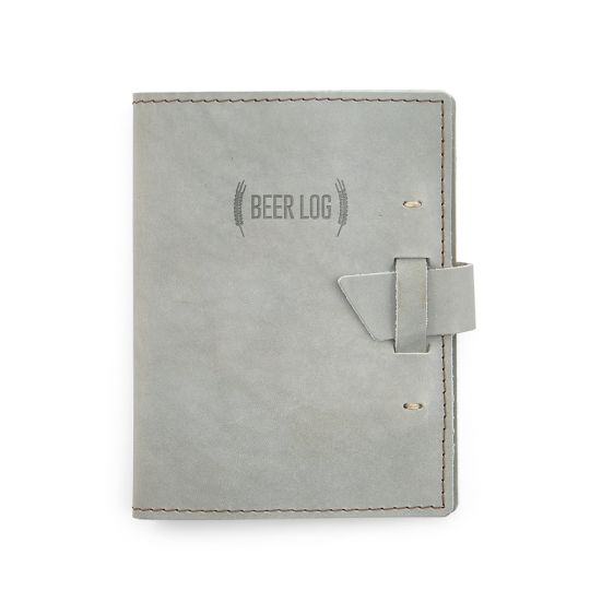 rustico leather beer log