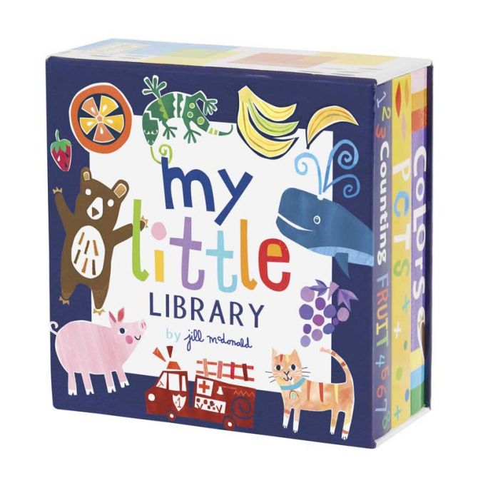 C.R. Gibson My First Library Board Books, Set of 3
