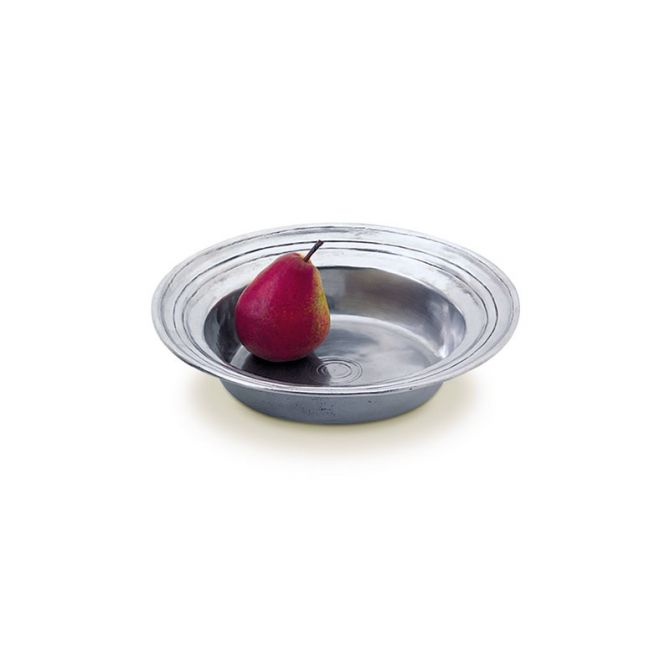 Match Pewter Round Incised Bowl Medium