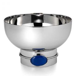 Mary Jurek Santa Fe Round Bowl with Stone Inset Mary Jurek Santa Fe Round Bowl with Stone Inset