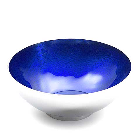 Mary Jurek Symphony Cobalt Blue Bowl
