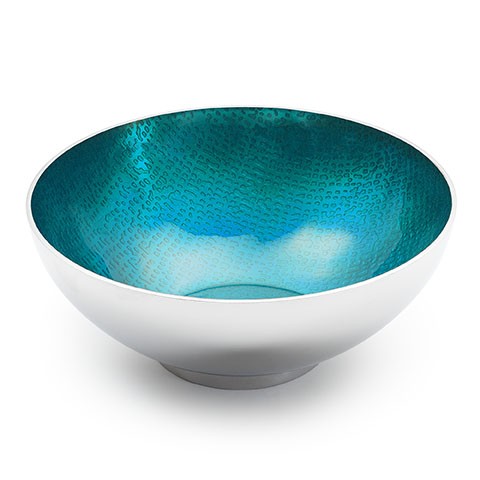 Mary Jurek Symphony Turquoise Bowl