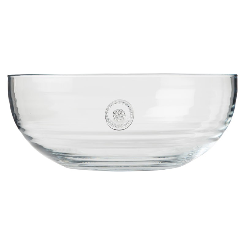 Juliska Large Clear Bowl Berry & Thread