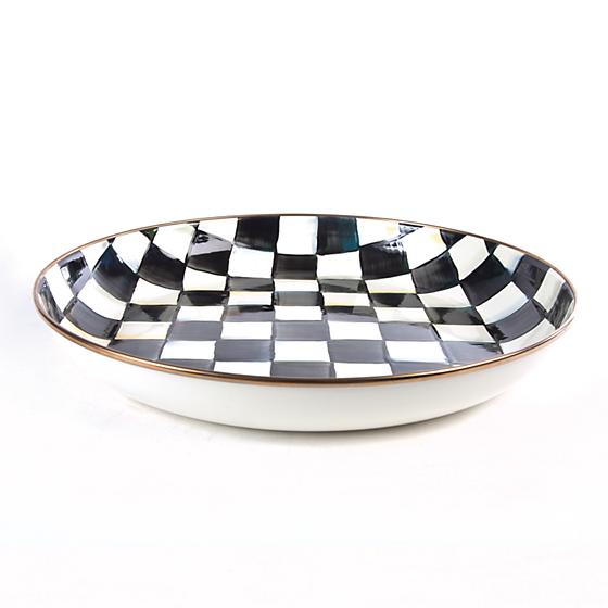 Mackenzie-Childs Courtly Check Enamel Abundant Bowl