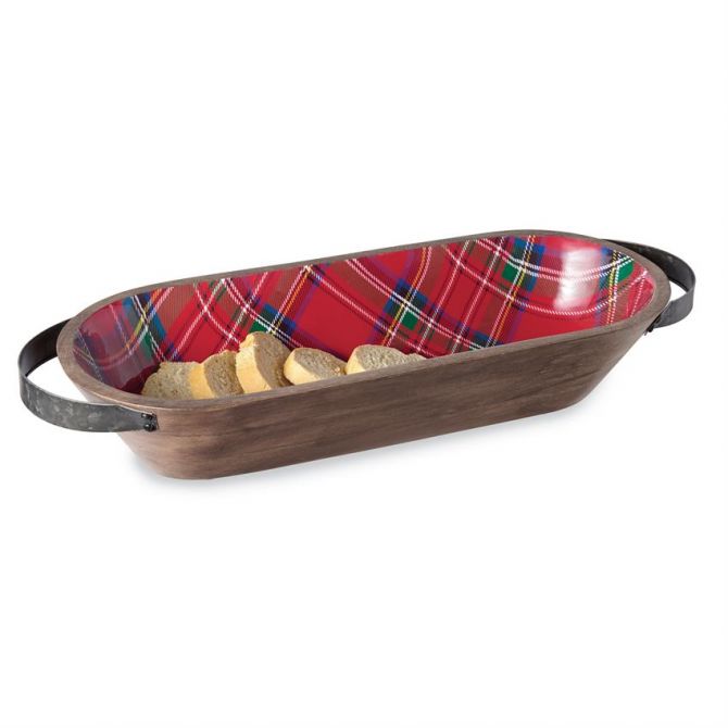 Mud Pie Tartan Bread Bowl
