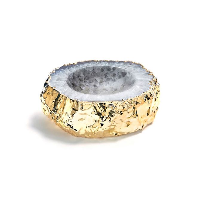 Anna New York Cascita Bowl, Naural Gold