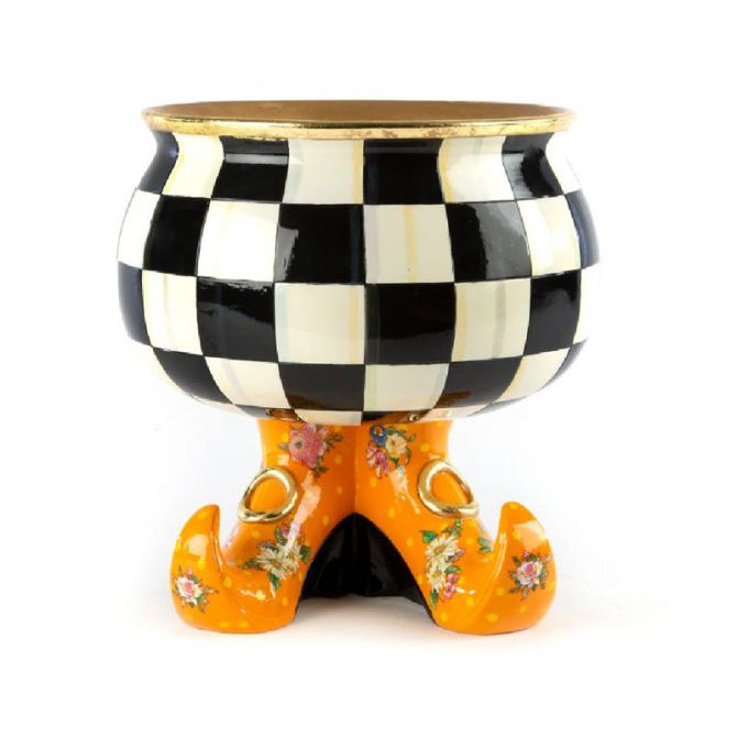 MacKenzie-Childs Flower Market Cauldron Bowl