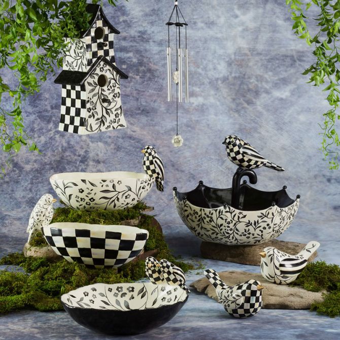 Amazon.com: MACKENZIE-CHILDS Enamel Pinch Bowl, Small Bowl