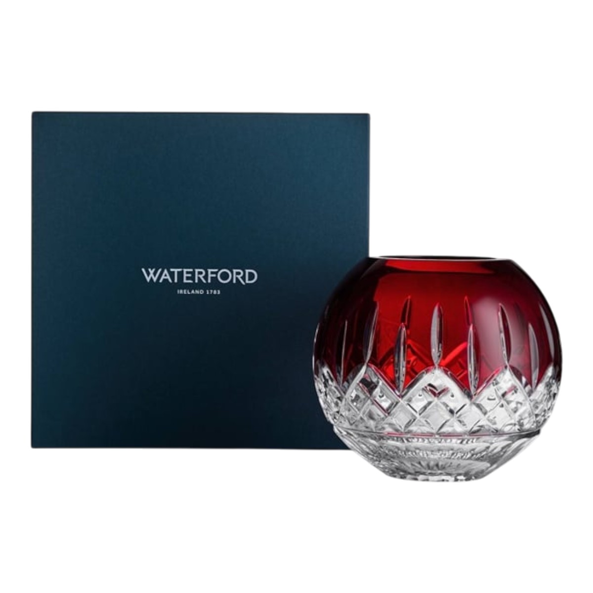 Waterford Lismore Red Rose Bowl, 8