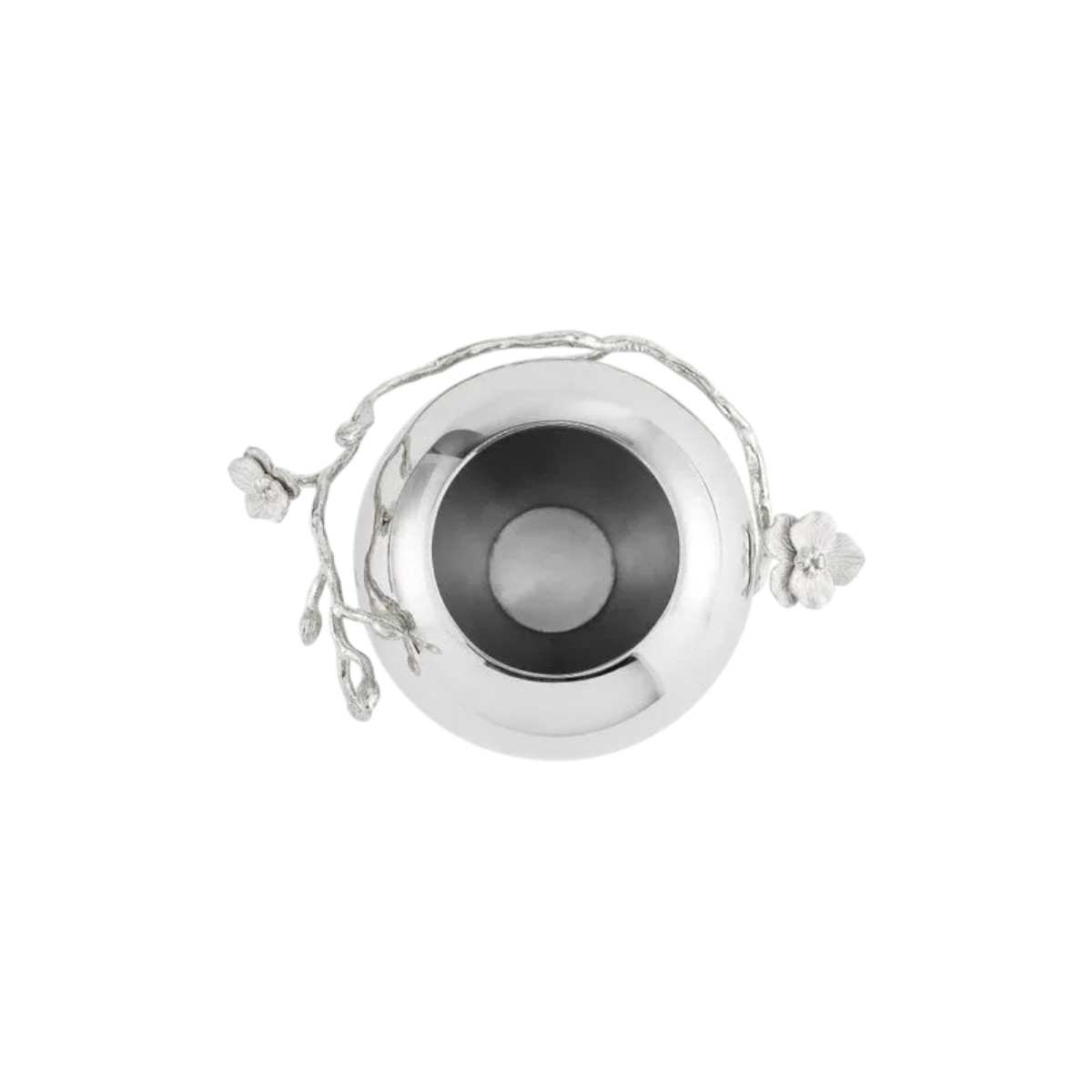 Michael Aram Silver Orchid Rose Bowl