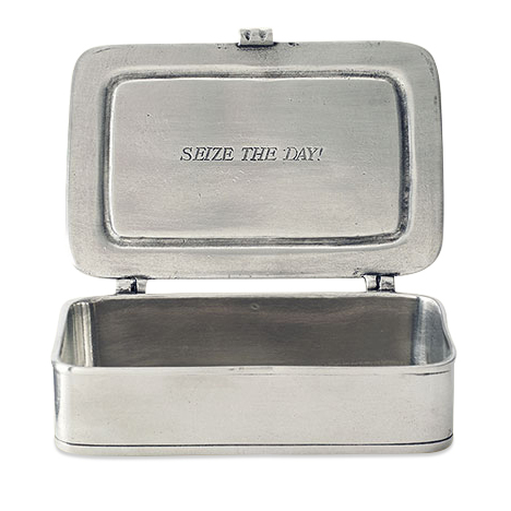 Match Pewter Carpe Diem Small Box