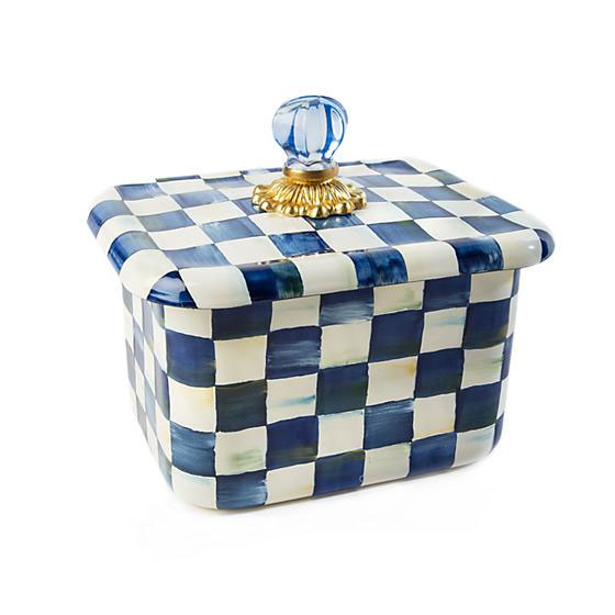 MacKenzie-Childs Royal Check Recipe Box