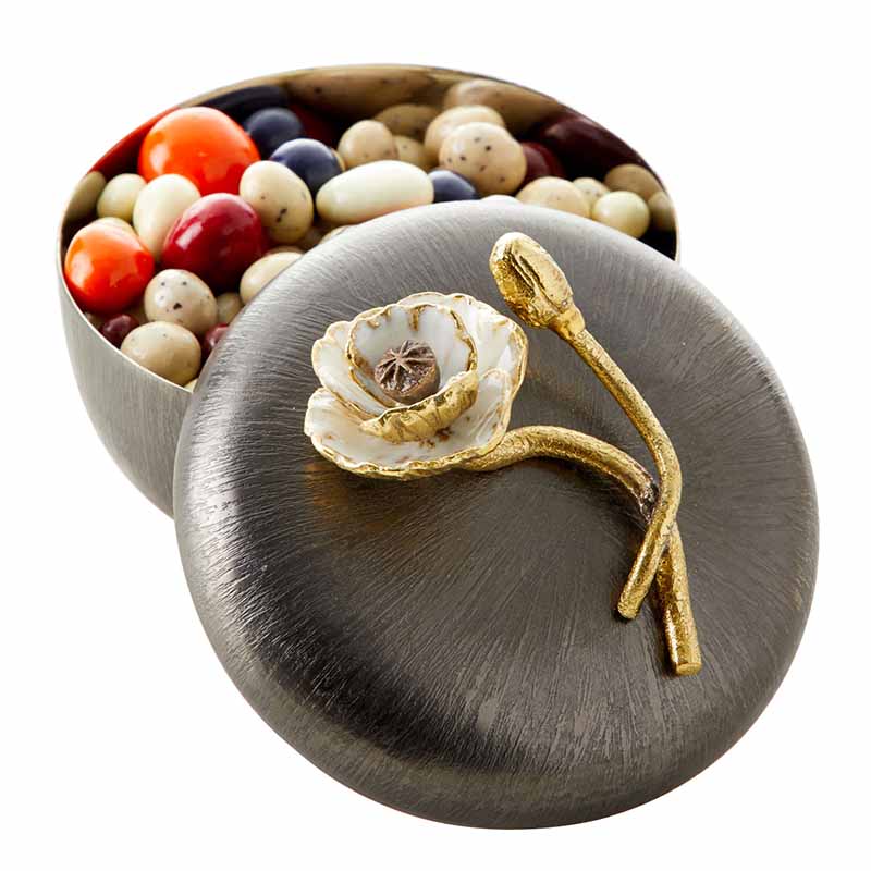 Michael Aram Anemone Covered Candy Dish
