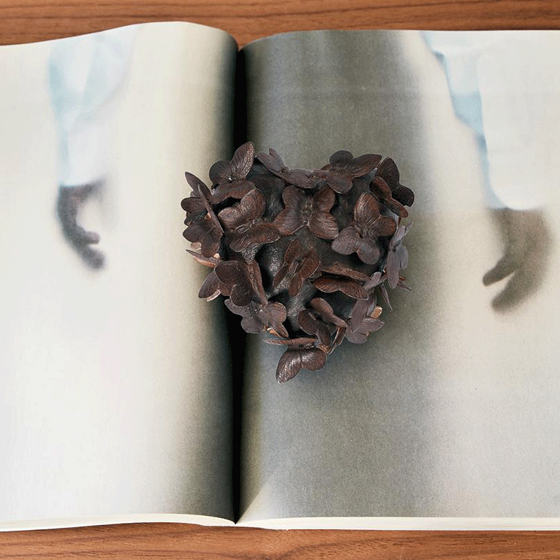 Jan Barboglio Marie Madeleine Heart Box with Butterflies