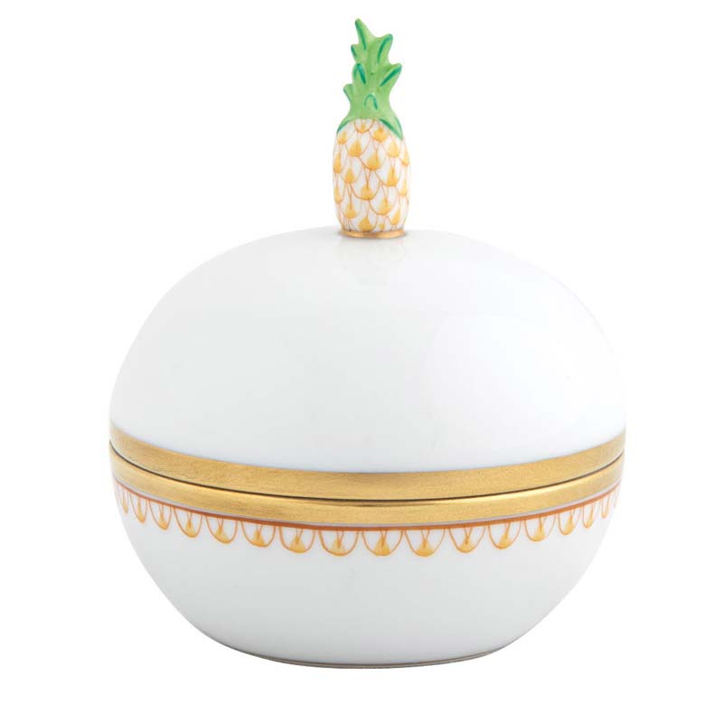 Herend Pineapple Box