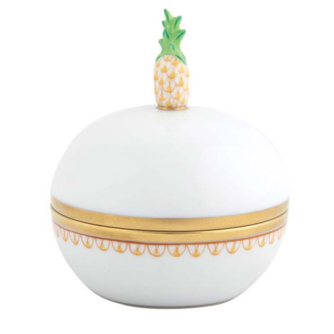 Herend Pineapple Box