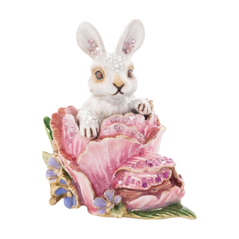 Jay Strongwater Mia Tulip Bunny Box