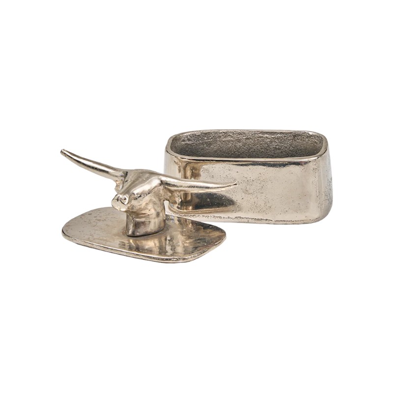 Jan Barboglio Premio Toro Box, Nickel Finish