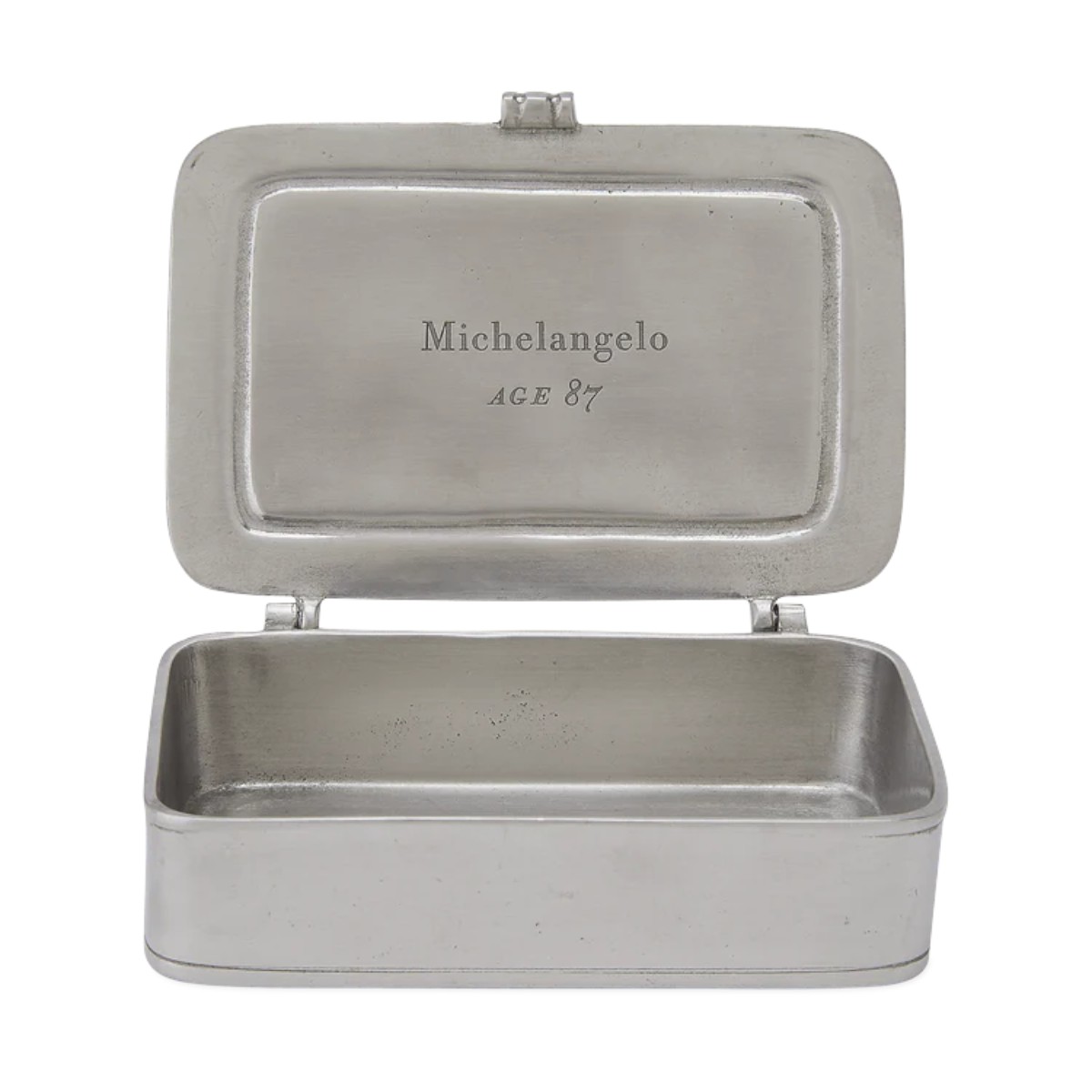 Match Pewter Michealangelo Lidded Box, Small