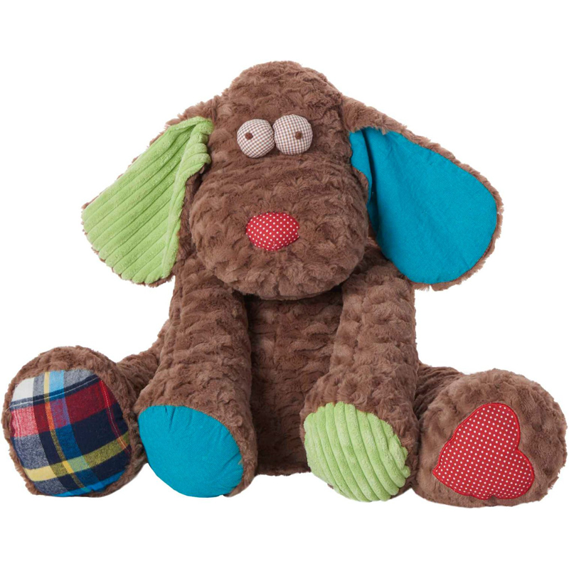 brown plush dog